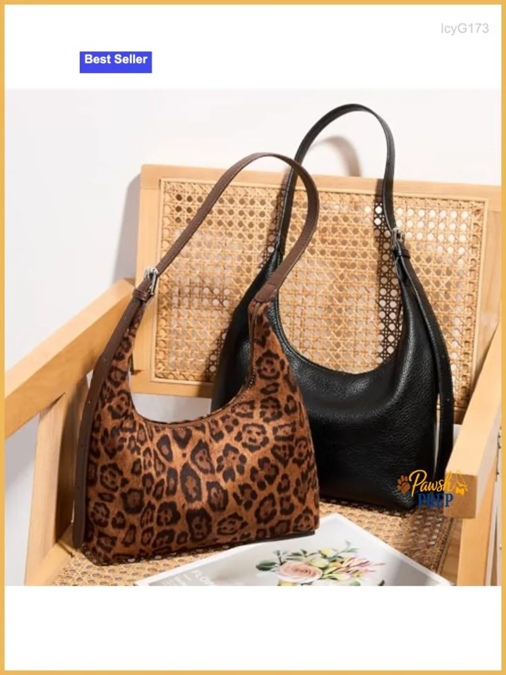 Vegan Leather Crescent Tote Bag with Adjustable Shoulder Strap Hobo Purse